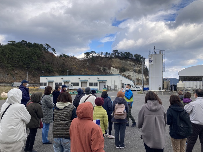 甚大な被害を受けたものの、見事に復活を遂げた野田漁港