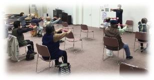 介護予防教室の様子