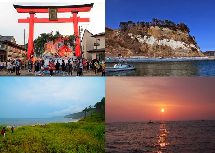 野田村の景色いろいろ